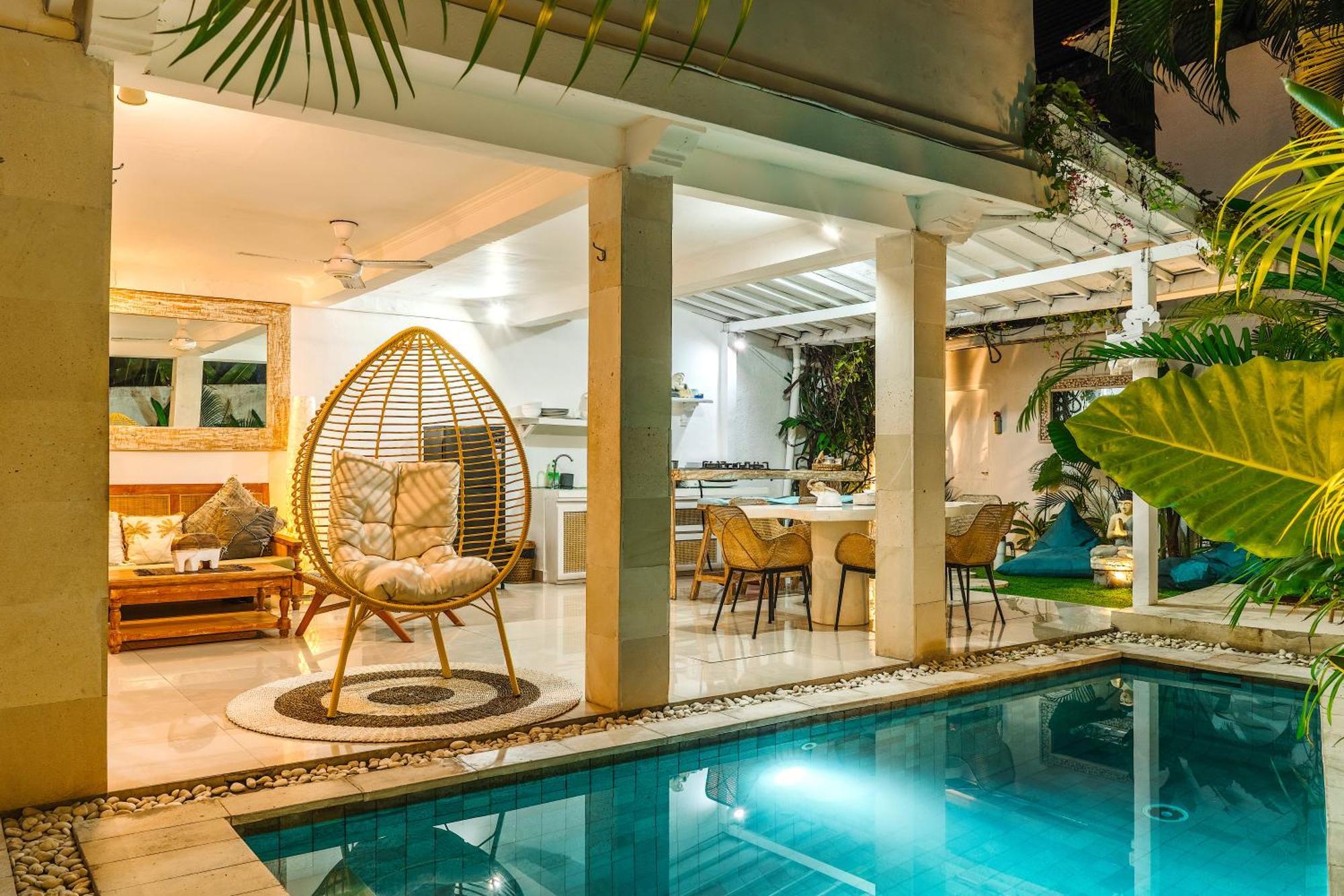Renovated Mara Villa Double Six Beach Seminyak  Ngoại thất bức ảnh